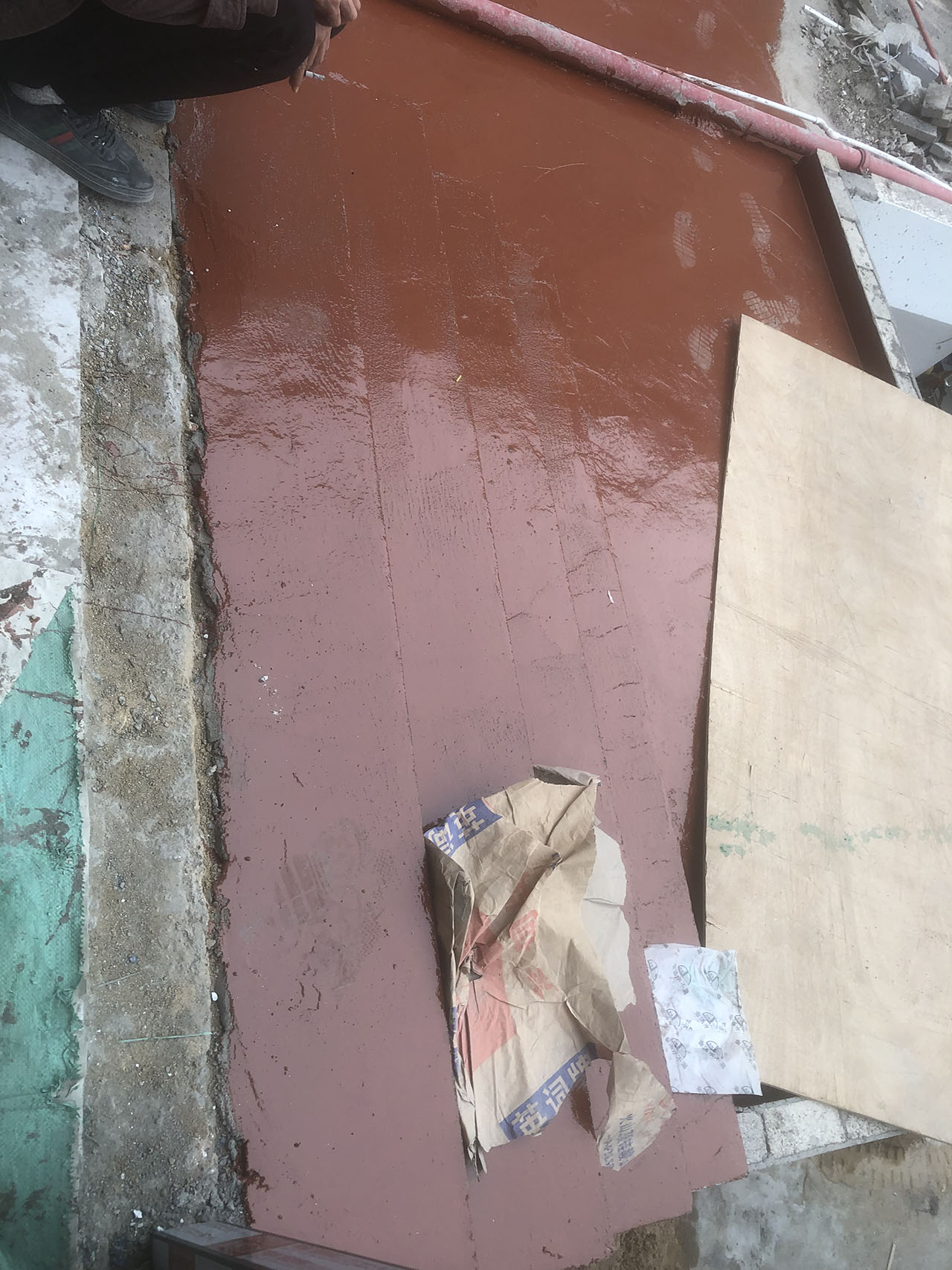 番禺甄诚未来大厦展厅屋面防水