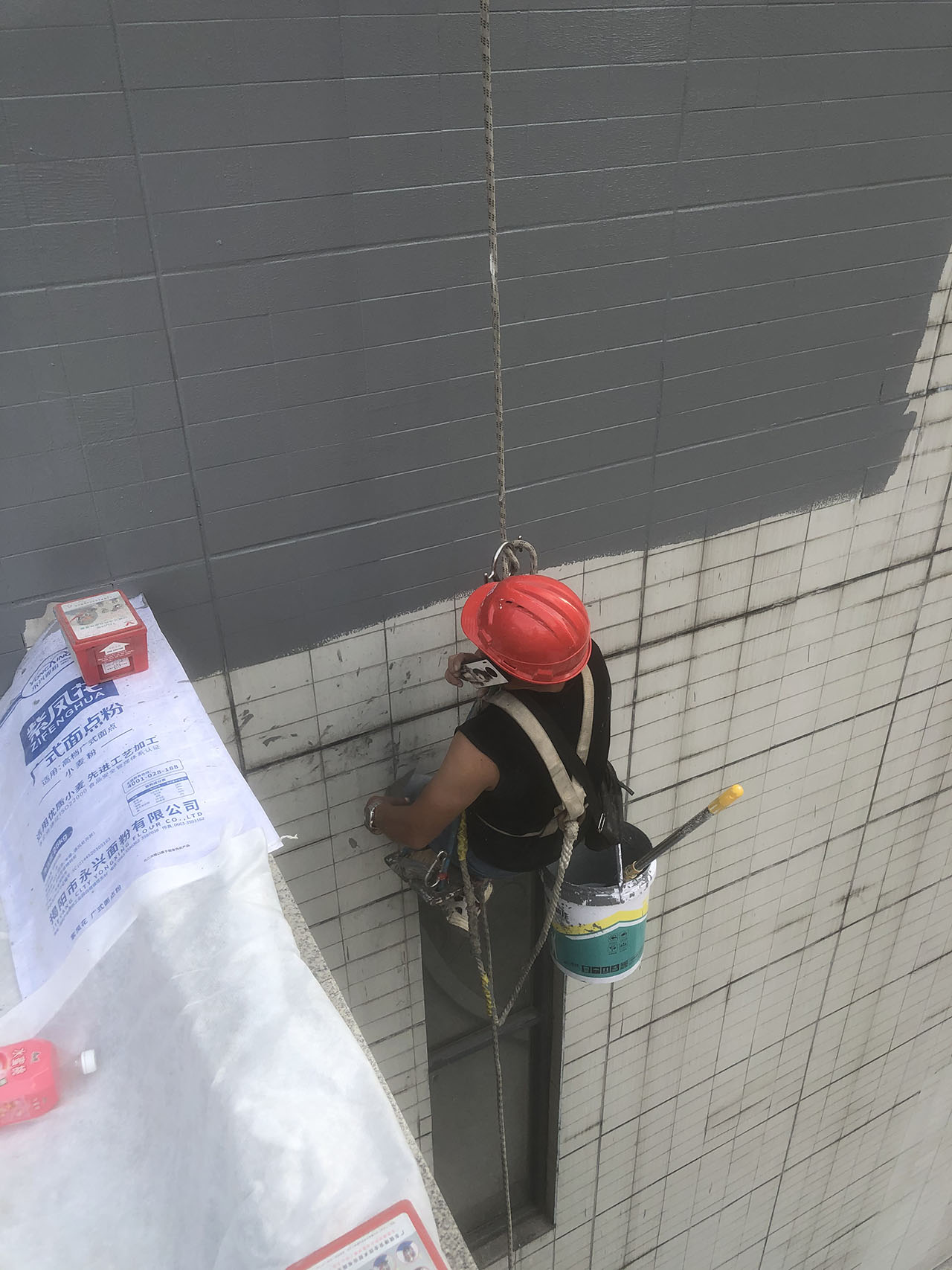 黄埔岭南林语别墅外墙防水